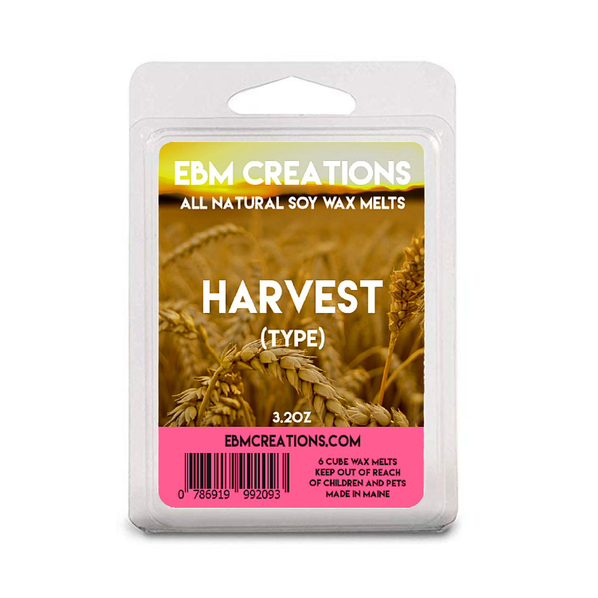 Harvest - 3.2 oz Clamshell