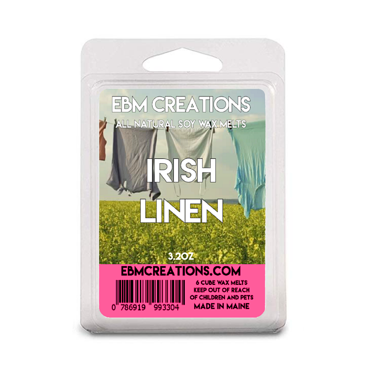 Irish Linen - 3.2 oz Clamshell