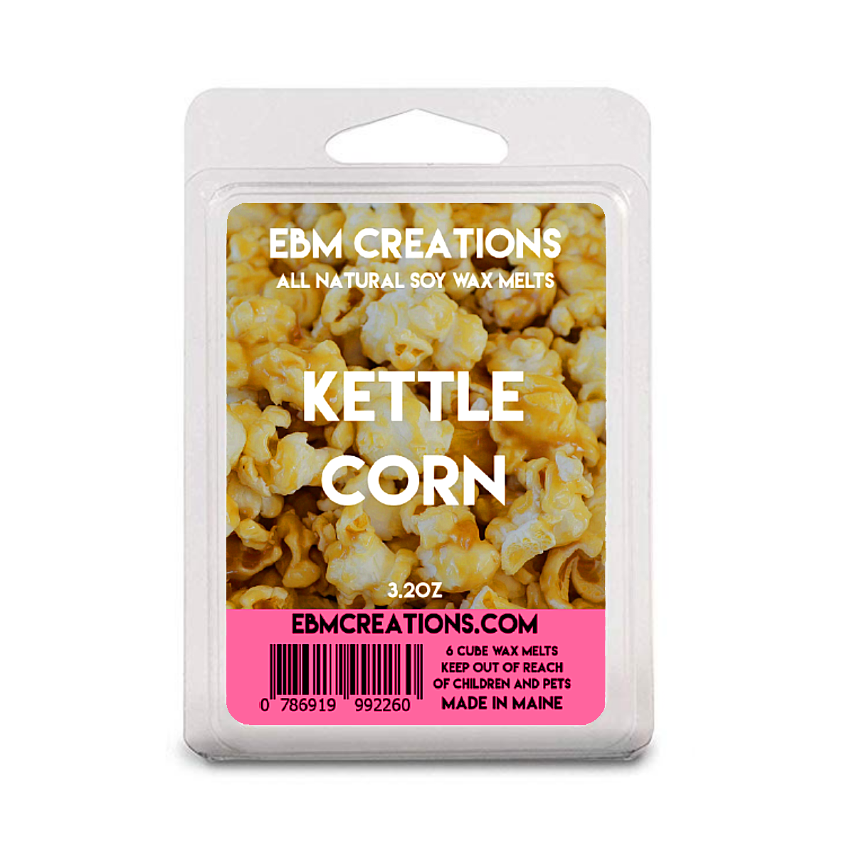 Kettle Corn - 3.2 oz Clamshell