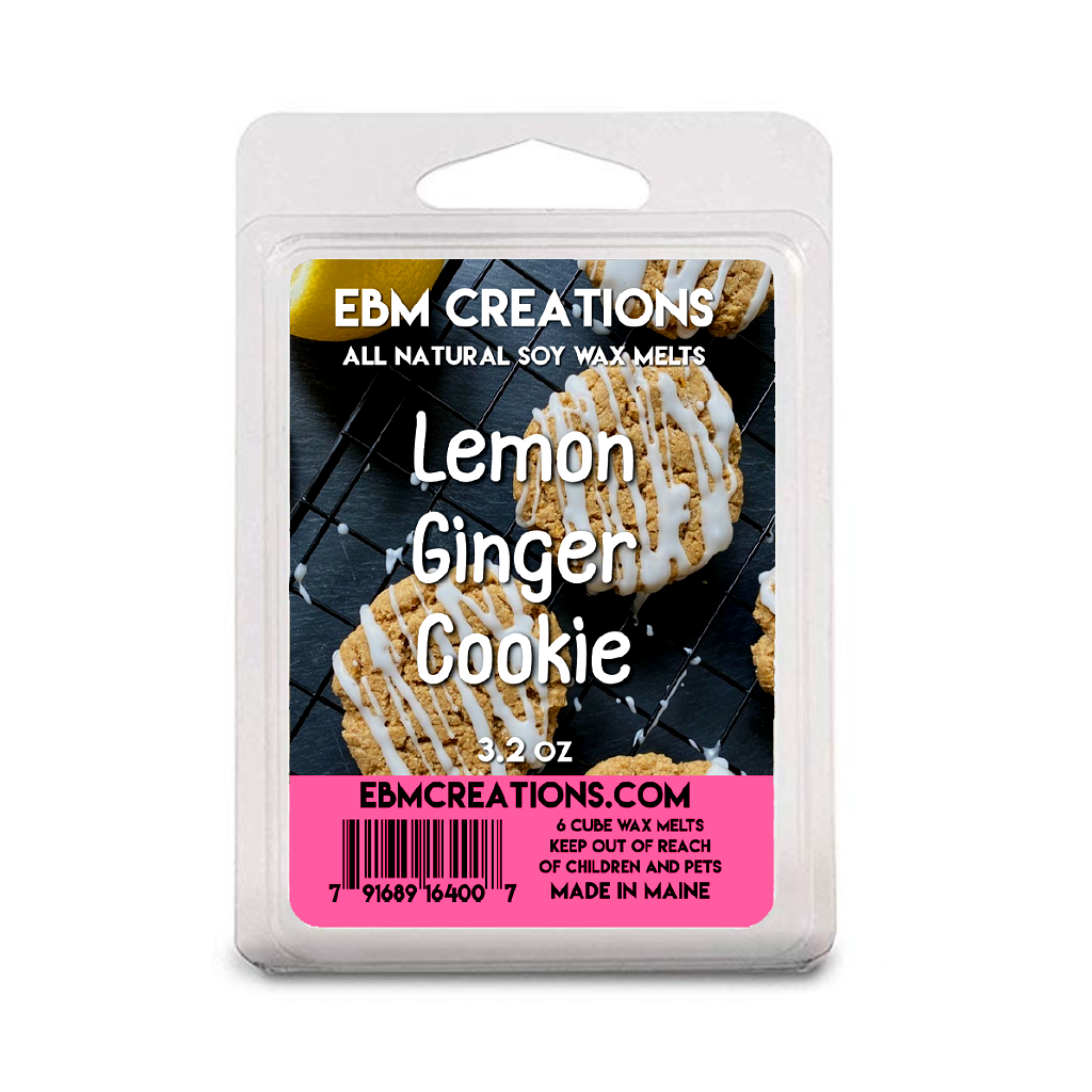 Lemon Ginger Cookie - 3.2 oz Clamshell