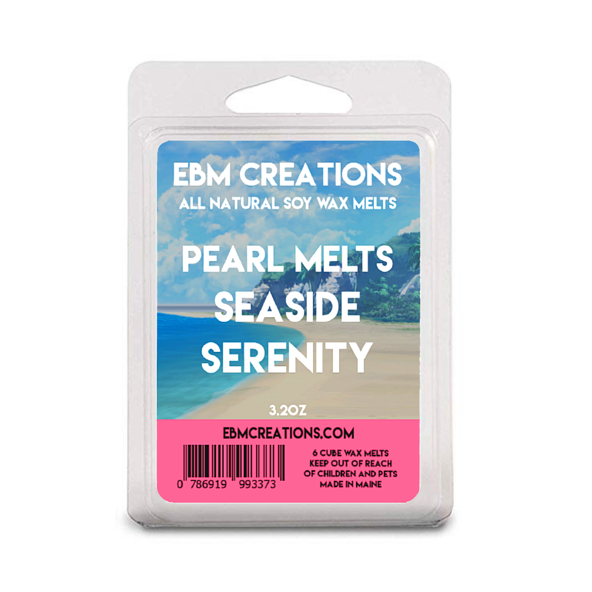 Pearl Melts - Seaside Serenity - 3.2 oz Clamshell
