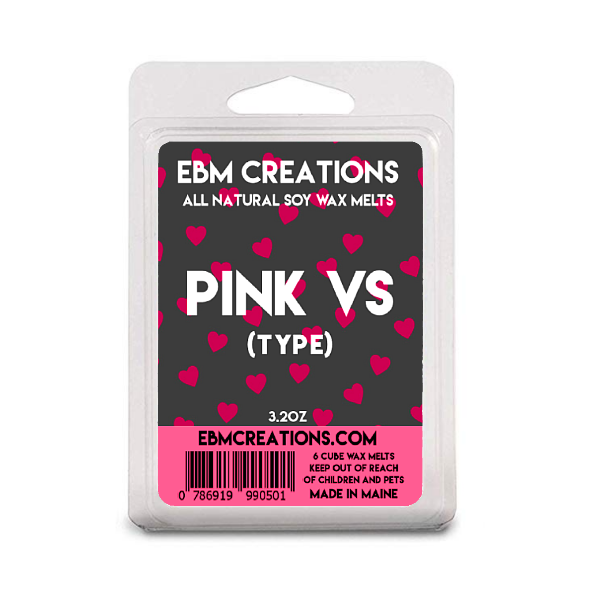 Pink VS - 3.2 oz Clamshell
