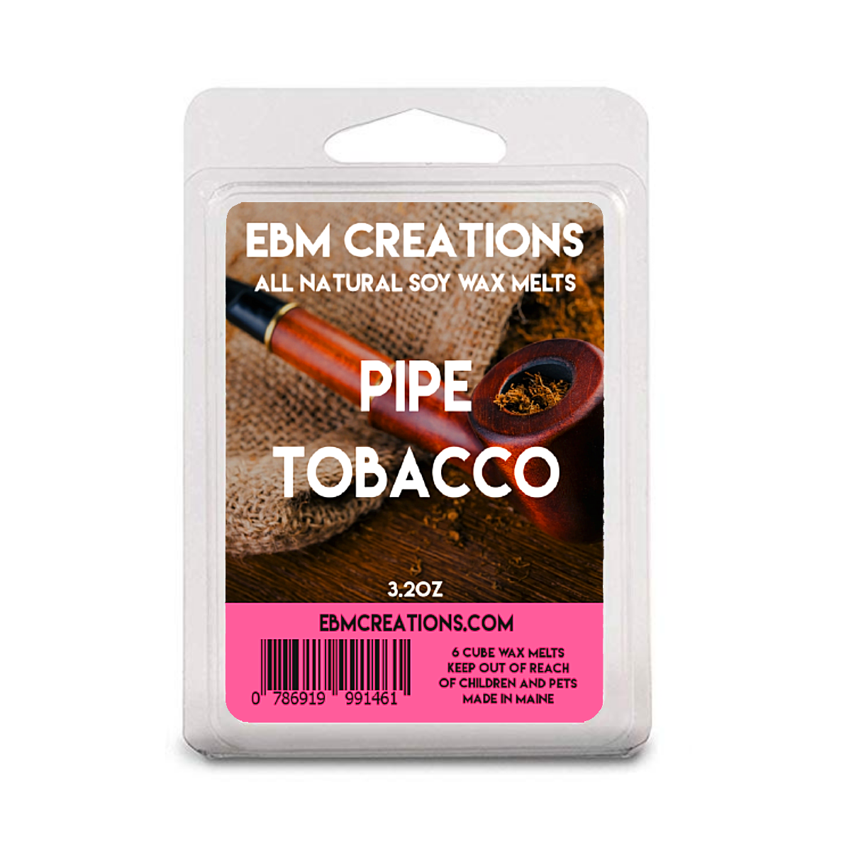 Pipe Tobacco - 3.2 oz Clamshell