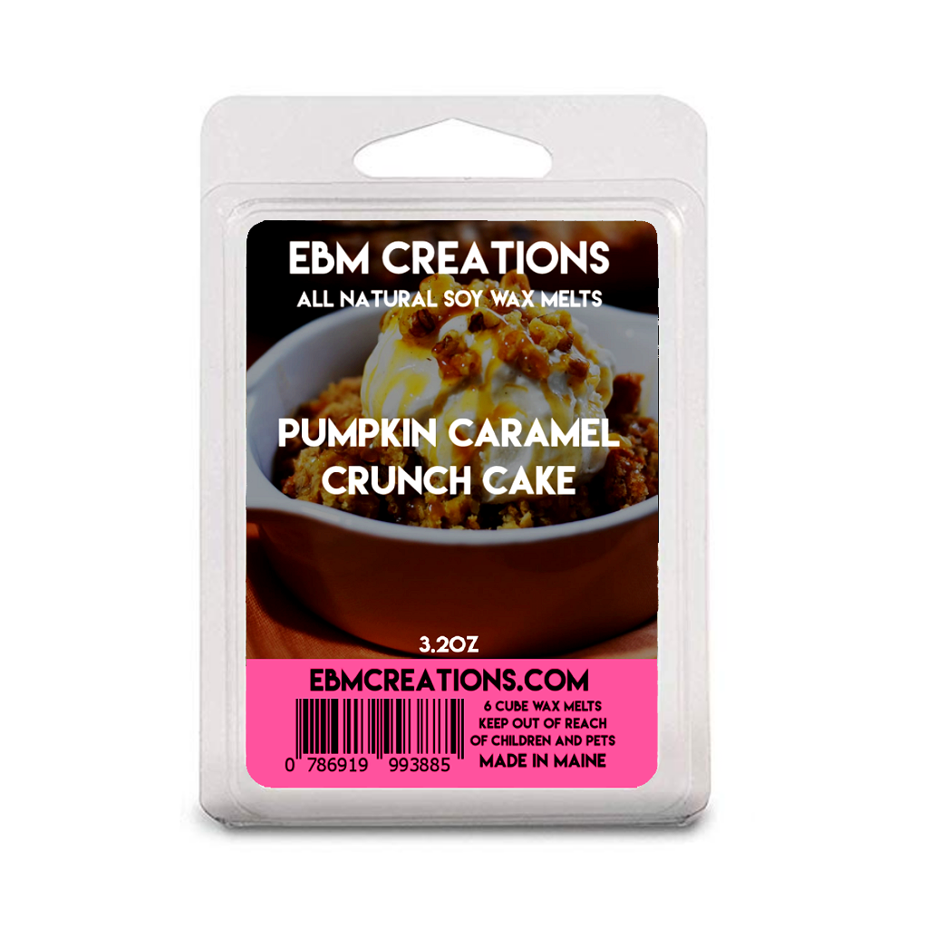 Pumpkin Caramel Crunch Cake - 3.2 oz Clamshell