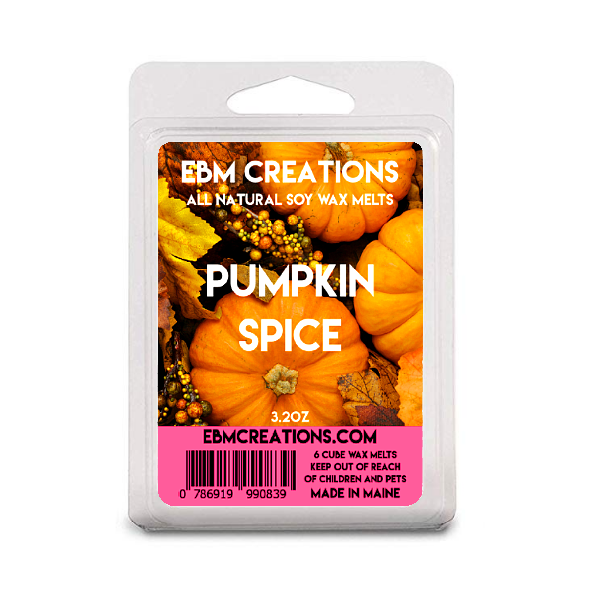 Pumpkin Spice - 3.2 oz Clamshell