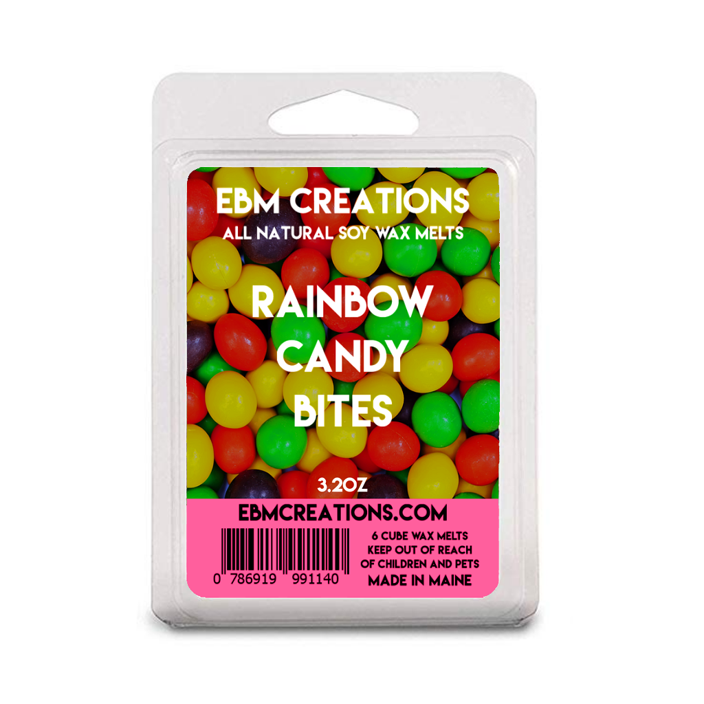 Rainbow Candy Bites - 3.2 oz Clamshell