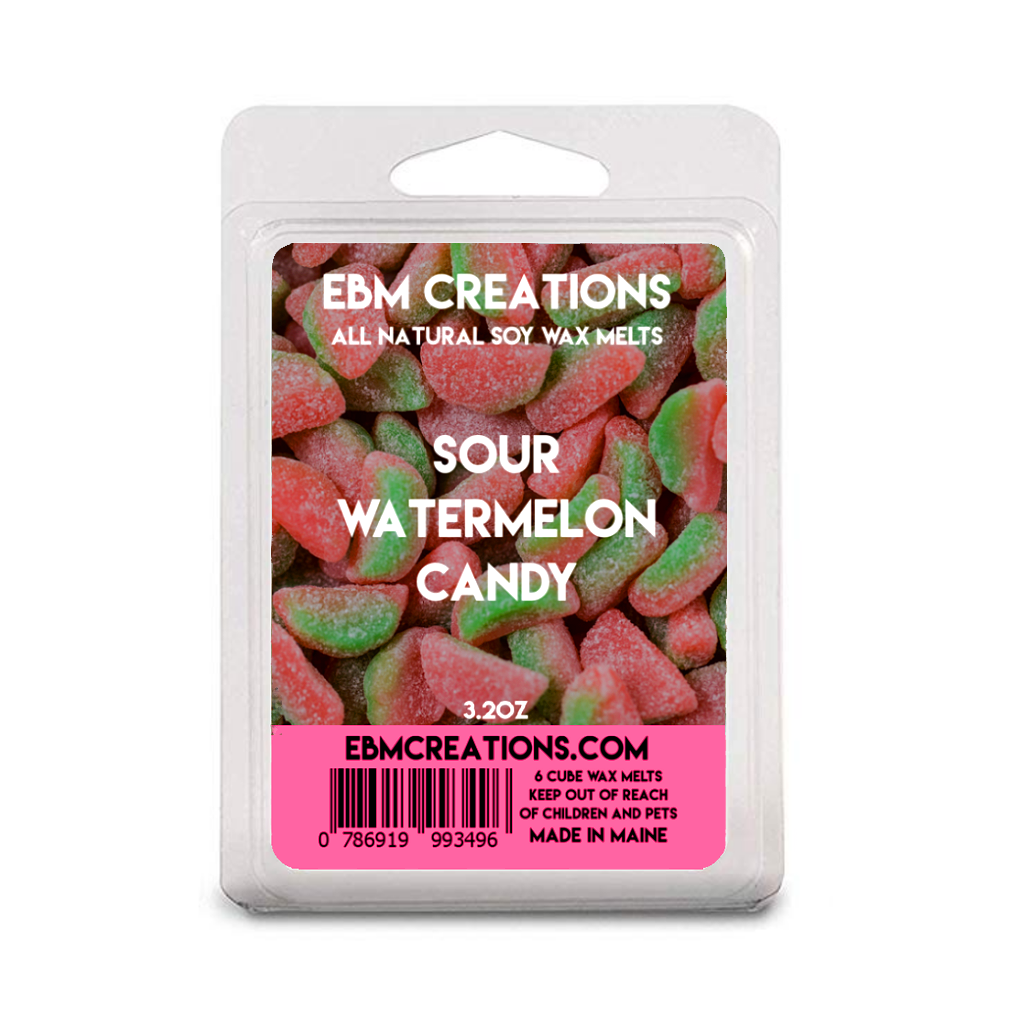 Sour Watermelon Candy - 3.2 oz Clamshell