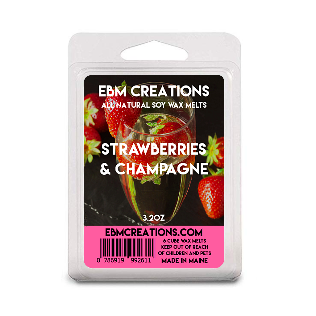 Strawberries & Champagne - 3.2 oz Clamshell