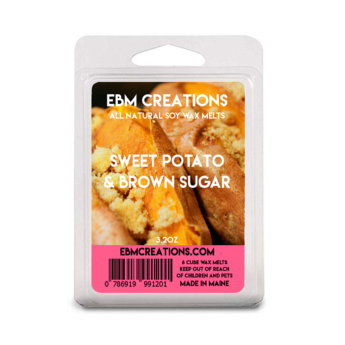 Sweet Potato & Brown Sugar - 3.2 oz Clamshell
