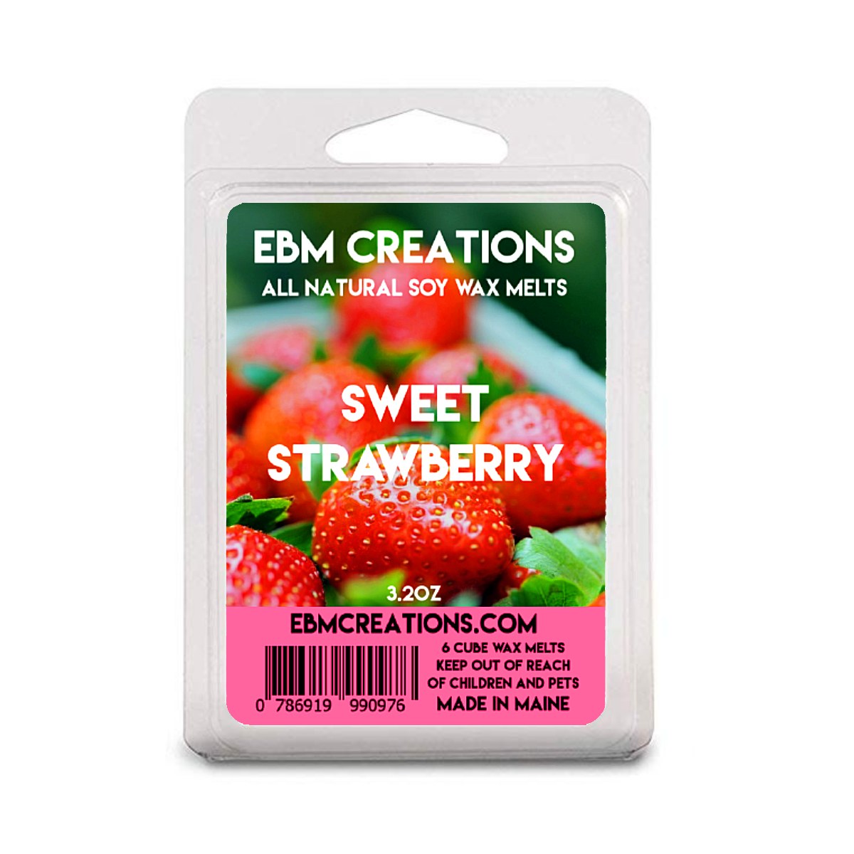 Sweet Strawberry - 3.2 oz Clamshell