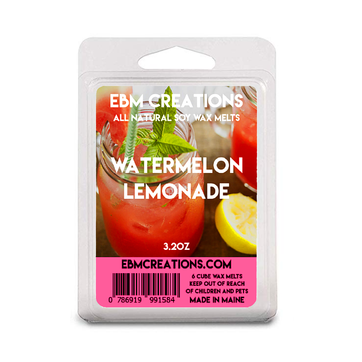 Watermelon Lemonade - 3.2 oz Clamshell