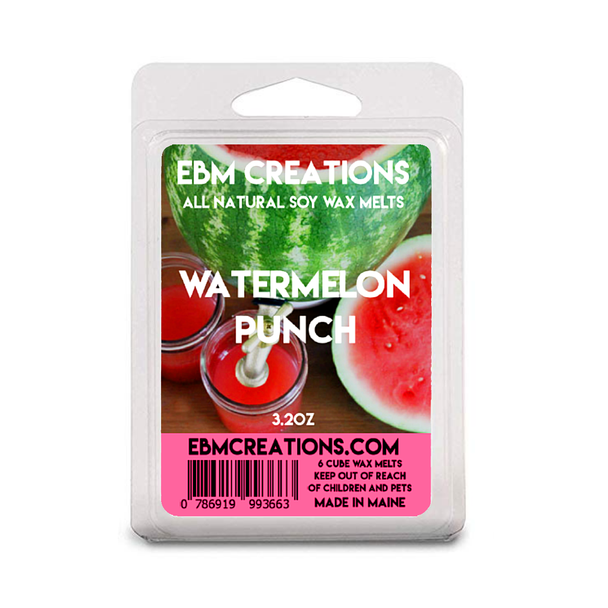 Watermelon Punch - 3.2 oz Clamshell