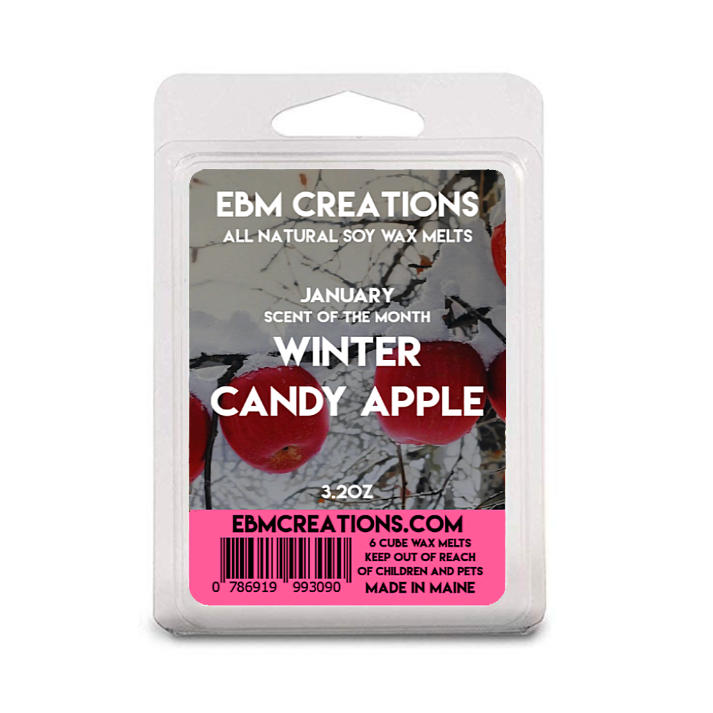 Winter Candy Apple - 3.2 oz Clamshell