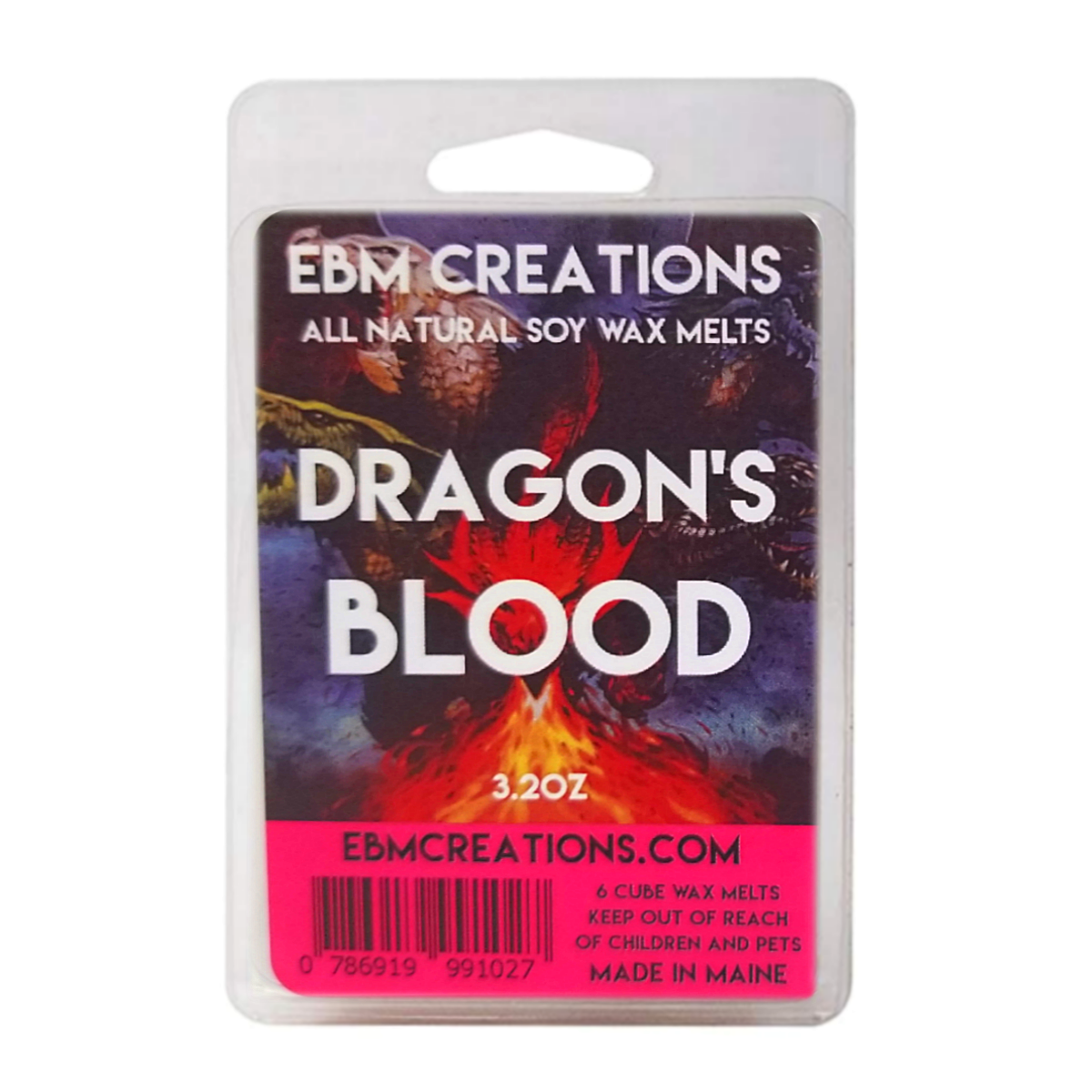 Dragon's Blood - 3.2 oz Clamshell