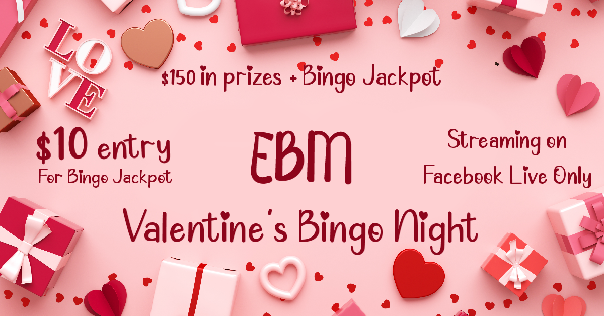 EBM Bingo Night Paid Jackpot Entry